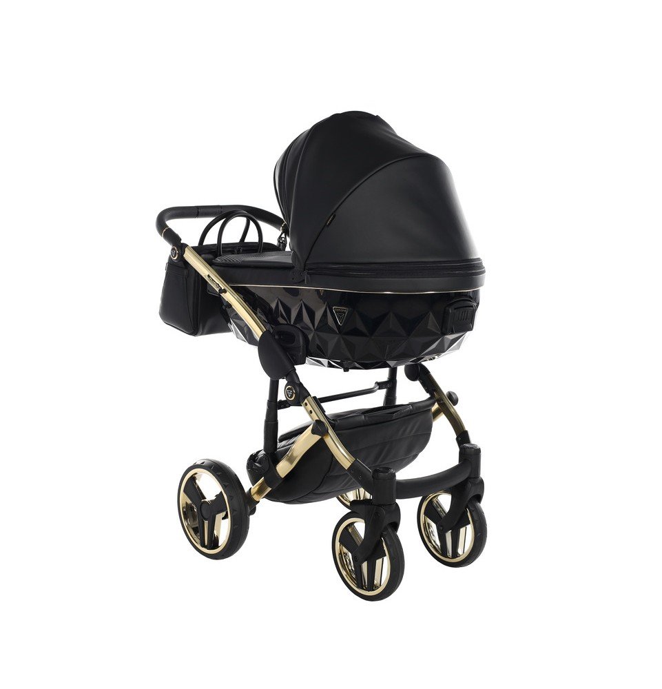 Universalus vežimėlis Junama Fluo V3 2in1, Black