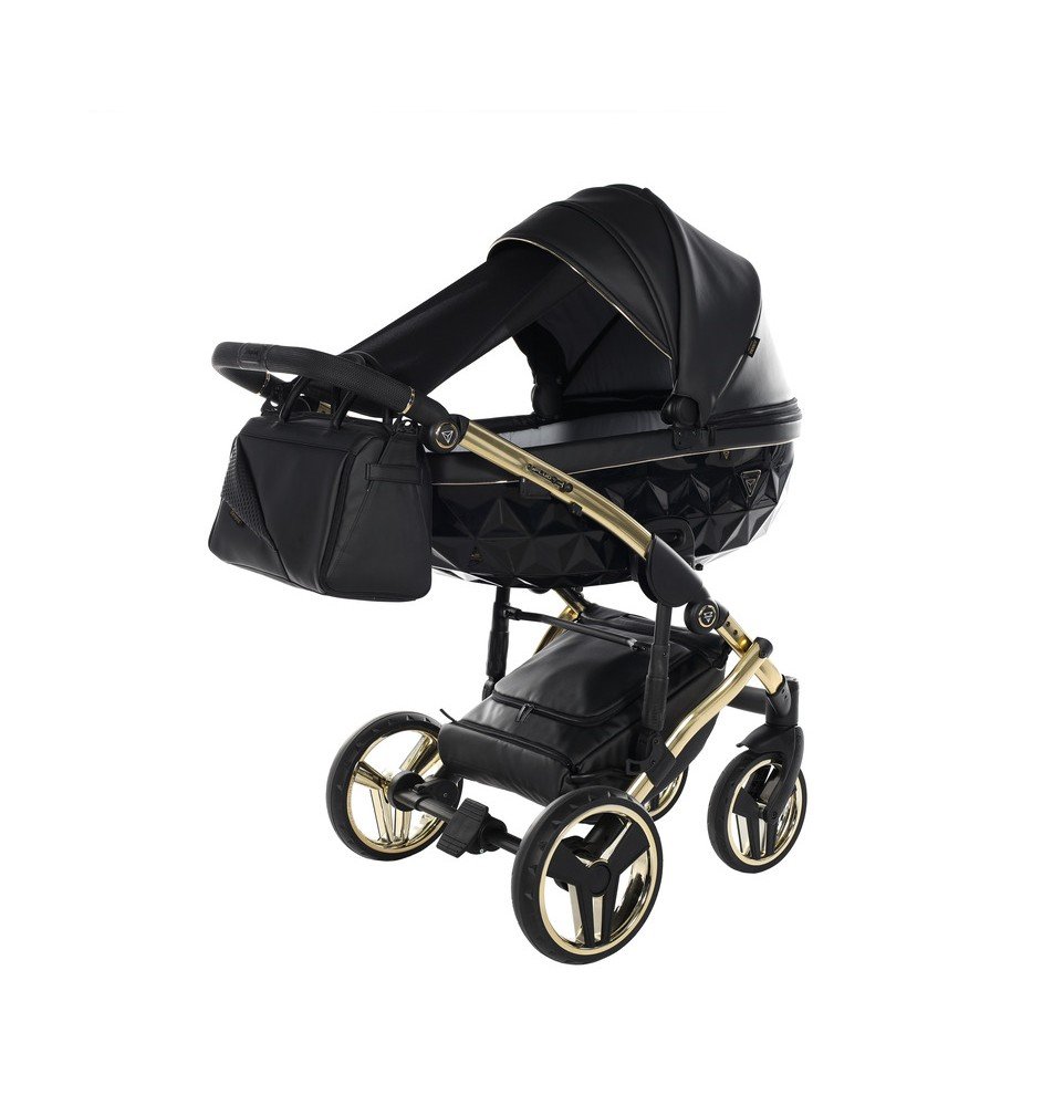 Universalus vežimėlis Junama Fluo V3 2in1, Black