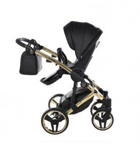 Universalus vežimėlis Junama Fluo V3 2in1, Black