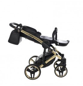 Universalus vežimėlis Junama Fluo V3 2in1, Black