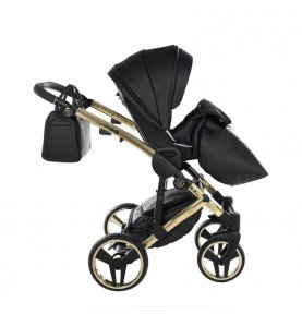 Universalus vežimėlis Junama Fluo V3 2in1, Black
