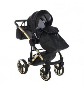 Universalus vežimėlis Junama Fluo V3 2in1, Black