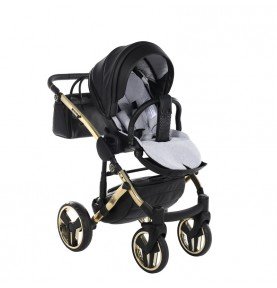 Universalus vežimėlis Junama Fluo V3 2in1, Black