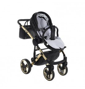 Universalus vežimėlis Junama Fluo V3 2in1, Black