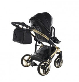Universalus vežimėlis Junama Fluo V3 2in1, Black