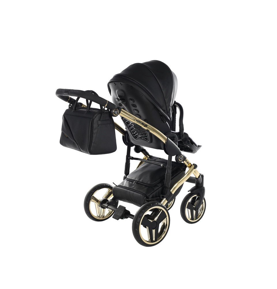 Universalus vežimėlis Junama Fluo V3 2in1, Black