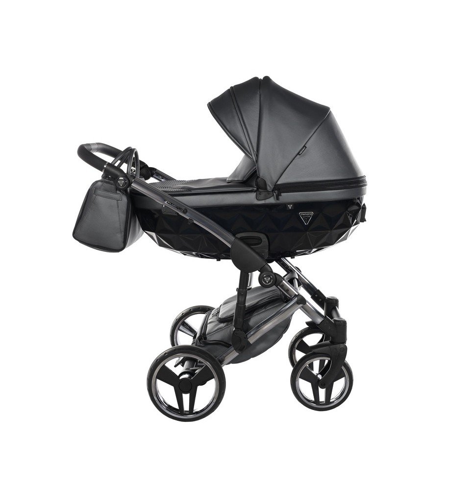 Universalus vežimėlis Junama Fluo V3 3in1, Grey