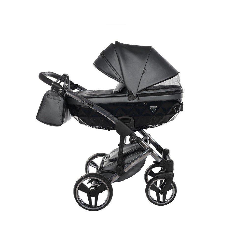 Universalus vežimėlis Junama Fluo V3 3in1, Grey