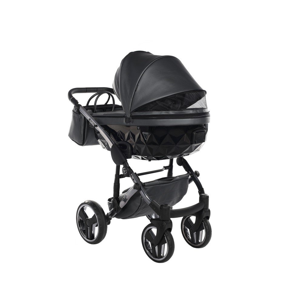 Universalus vežimėlis Junama Fluo V3 3in1, Grey
