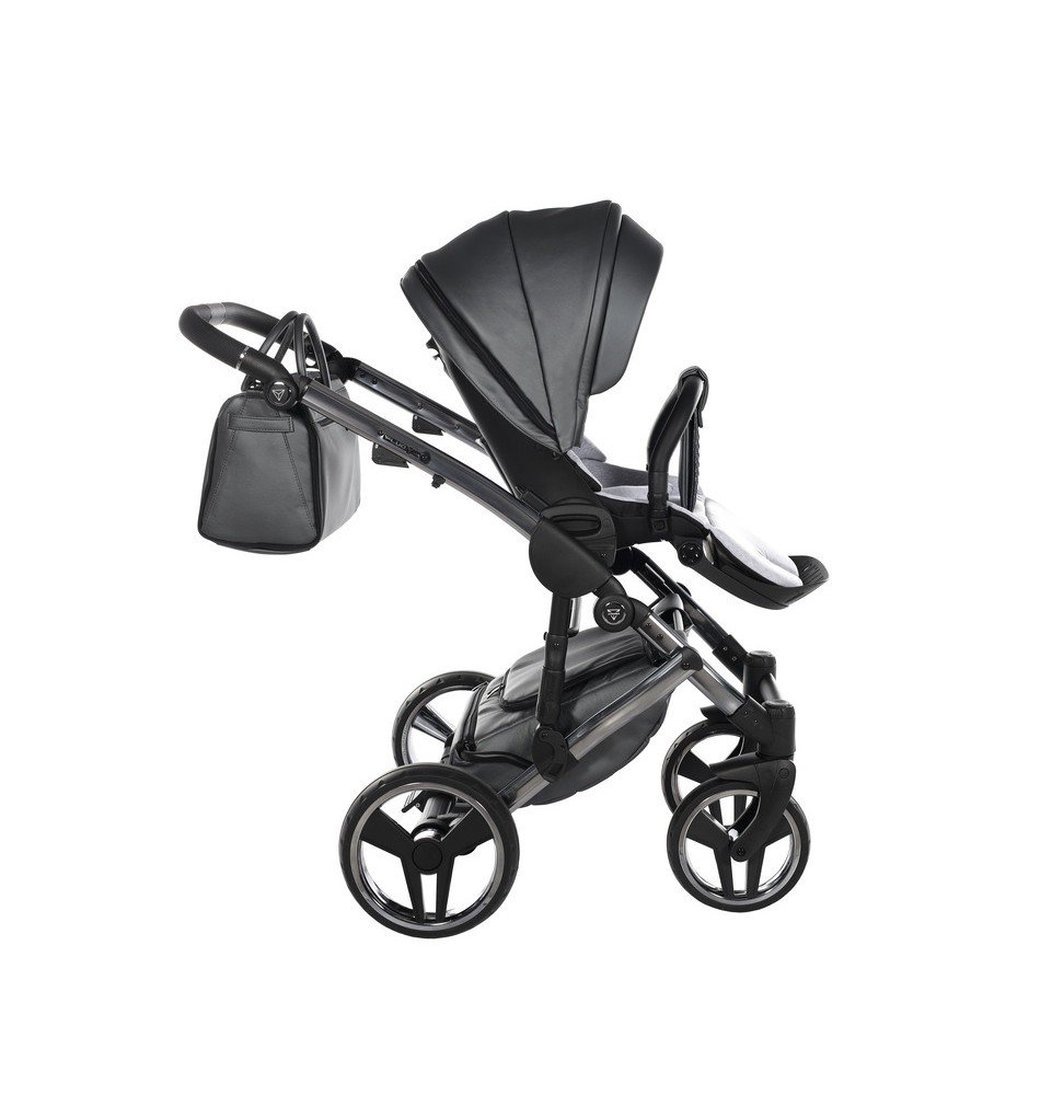 Universalus vežimėlis Junama Fluo V3 3in1, Grey
