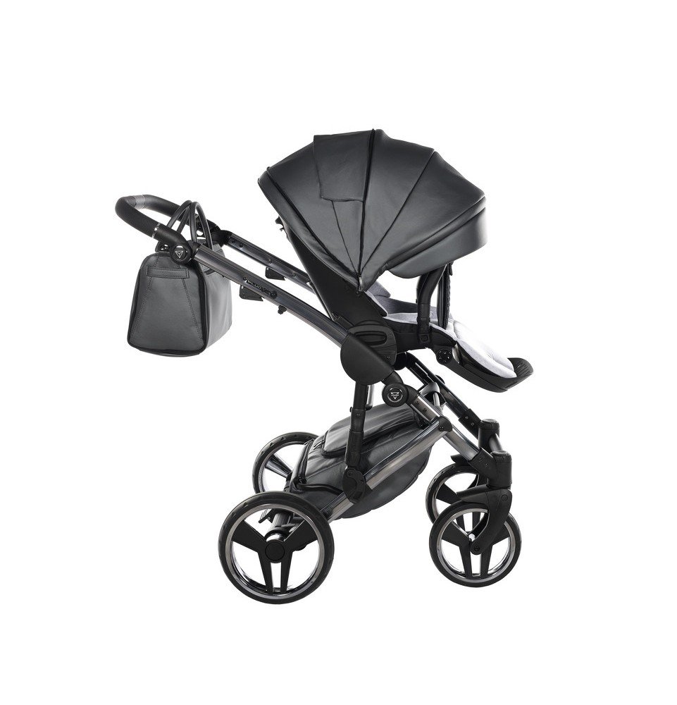 Universalus vežimėlis Junama Fluo V3 3in1, Grey