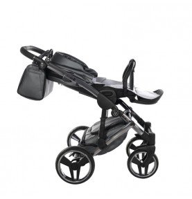 Universalus vežimėlis Junama Fluo V3 3in1, Grey
