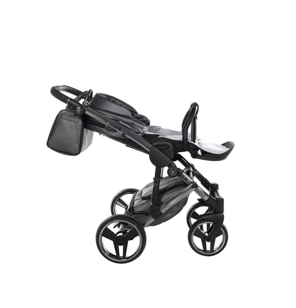 Universalus vežimėlis Junama Fluo V3 3in1, Grey