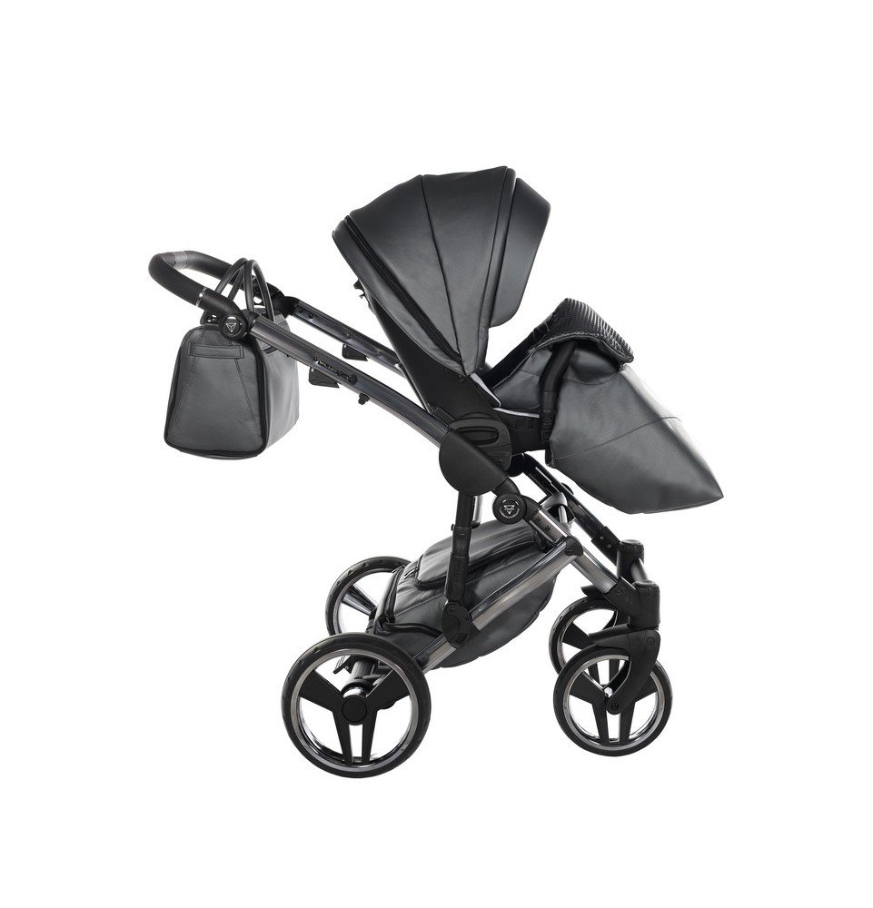 Universalus vežimėlis Junama Fluo V3 3in1, Grey