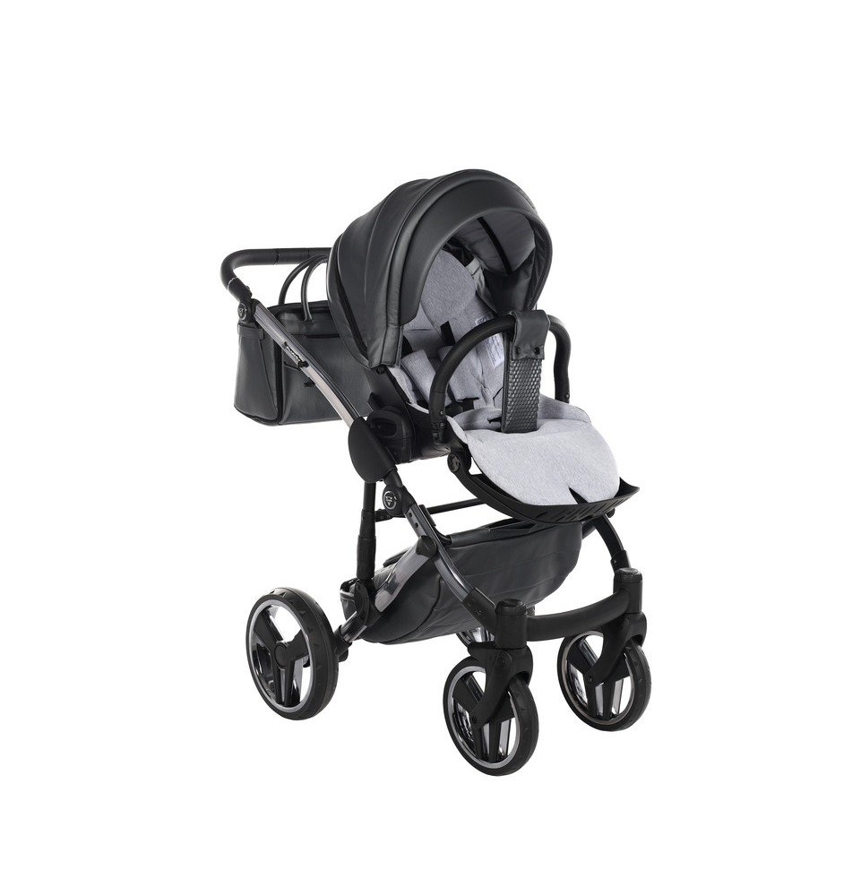 Universalus vežimėlis Junama Fluo V3 3in1, Grey