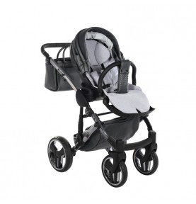 Universalus vežimėlis Junama Fluo V3 3in1, Grey