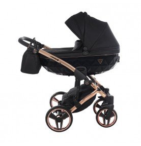 Universalus vežimėlis Junama Diamond S V3 2in1, Black-Coper