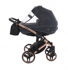 Universalus vežimėlis Junama Diamond S V3 2in1, Black-Coper