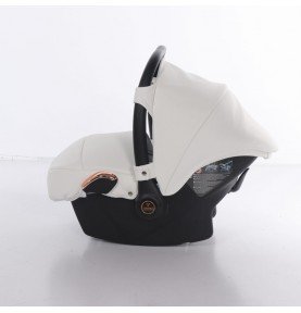 Universalus vežimėlis Junama Fluo Individual V3 3in1, White-Copper