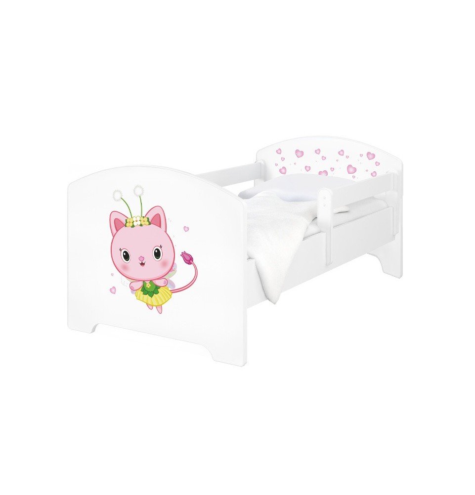 Vaikiška lova su stalčiumi Oscar Gabby’s Dollhouse Kitty Fairy, 140x70cm