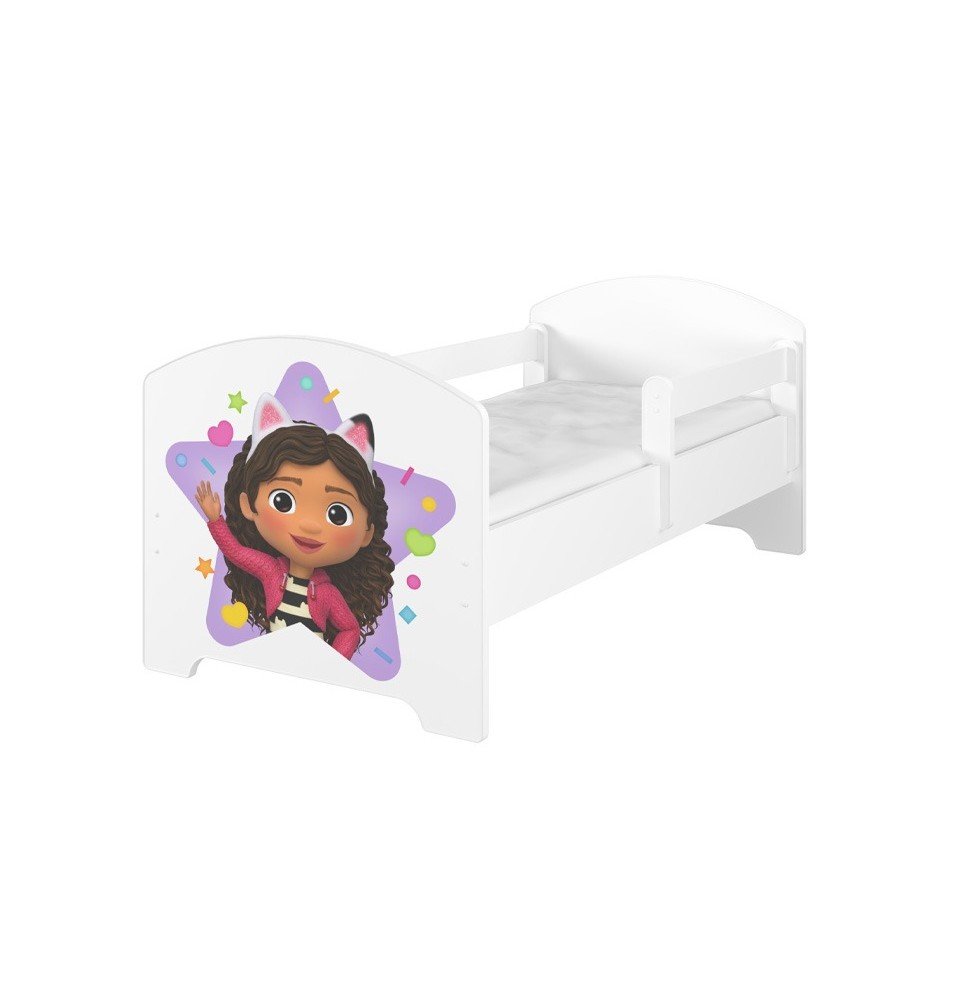 Vaikiška lova su stalčiumi Oscar Gabby’s Dollhouse Star, 140x70cm