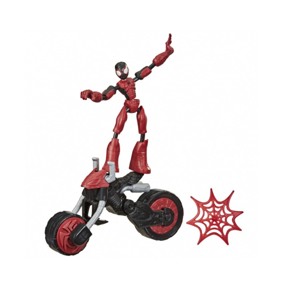 Transporto priemonė Rider Spider Man Bend and Flex