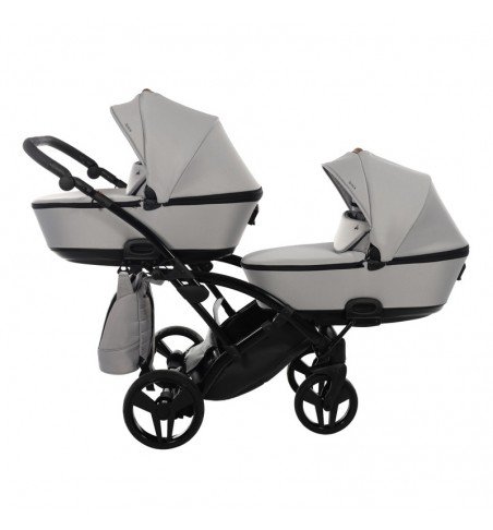 Universalus dvynukų vežimėlis Junama Duo Space Slim 2in1, 01