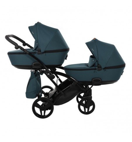 Universalus dvynukų vežimėlis Junama Duo Space Slim 2in1, 03