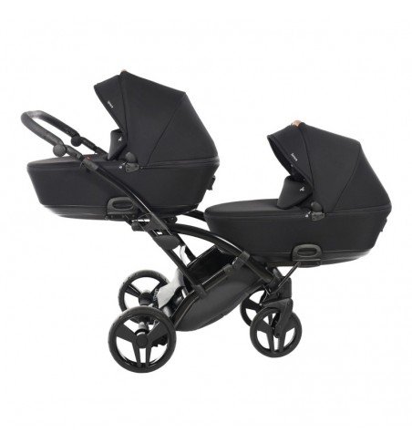 Universalus dvynukų vežimėlis Junama Duo Space Slim 3in1, 04