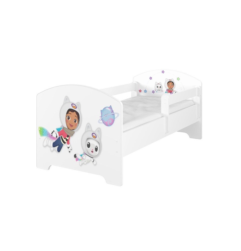 Vaikiška lova su stalčiumi Oscar Gabby’s Dollhouse Astronaut, 160x80cm