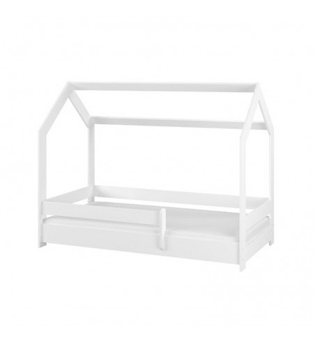 Vaikiška lova namelis be stalčiaus White 180×80cm