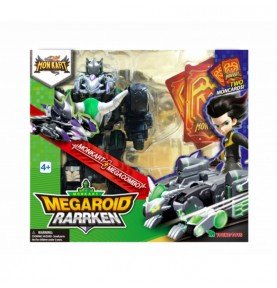 Transformeris Young Toys Monkart Megaroid Rarrken