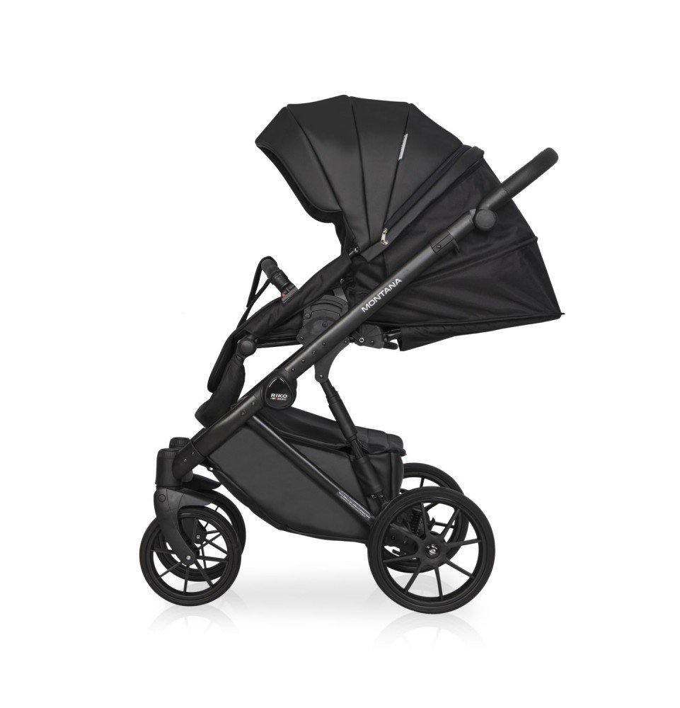 Universalus vežimėlis Riko Basic Montana Ecco 2in1, 12 Carbon