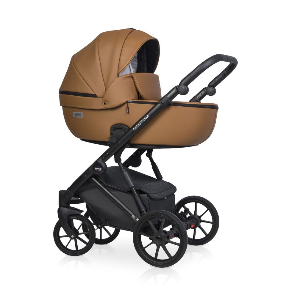 Universalus vežimėlis Riko Basic Montana Ecco 2in1, 18 Camel