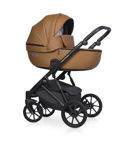 Universalus vežimėlis Riko Basic Montana Ecco 2in1, 18 Camel