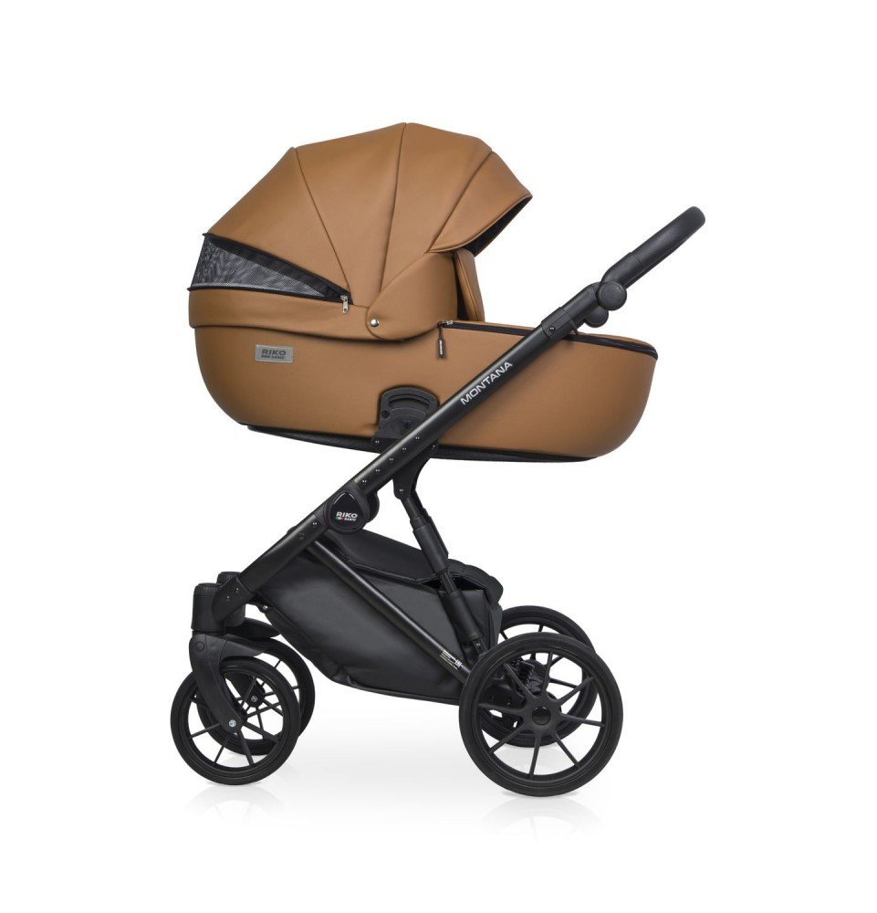 Universalus vežimėlis Riko Basic Montana Ecco 2in1, 18 Camel