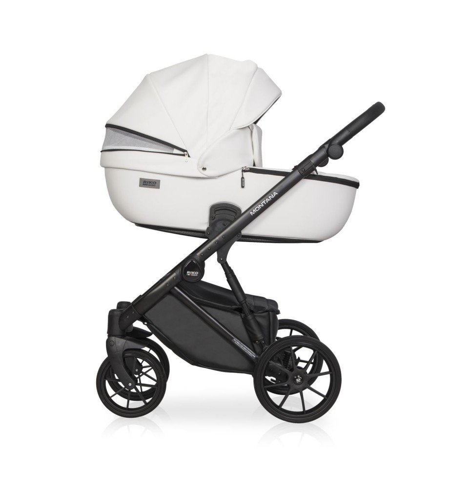 Universalus vežimėlis Riko Basic Montana Ecco 2in1, 11 Cream