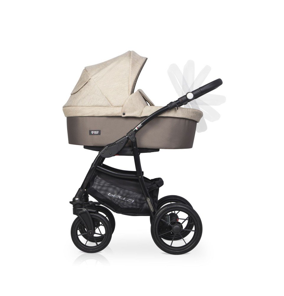 Universalus vežimėlis Riko Basic Bella 2in1, 06 Sand