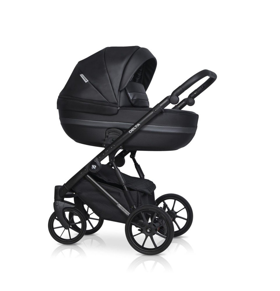 Universalus vežimėlis Riko Basic Delta Ecco 2in1, 15 Black