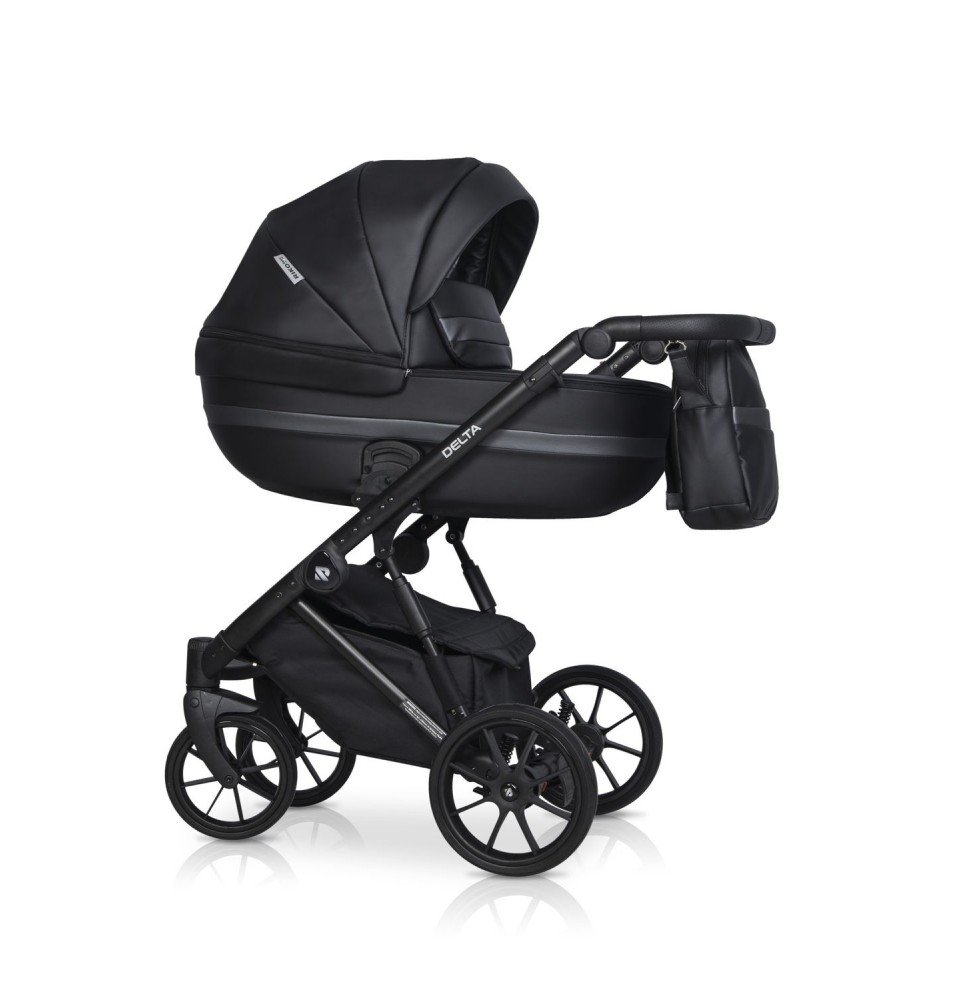 Universalus vežimėlis Riko Basic Delta Ecco 2in1, 15 Black
