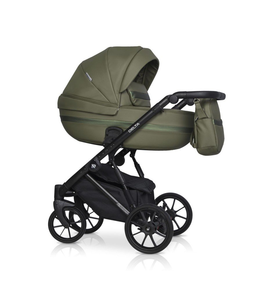 Universalus vežimėlis Riko Basic Delta Ecco 2in1, 13 Olive Universalus vežimėlis Riko Basic Delta Ecco 2in1, 13 Olive