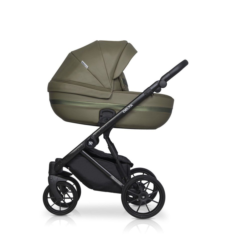 Universalus vežimėlis Riko Basic Delta Ecco 2in1, 13 Olive