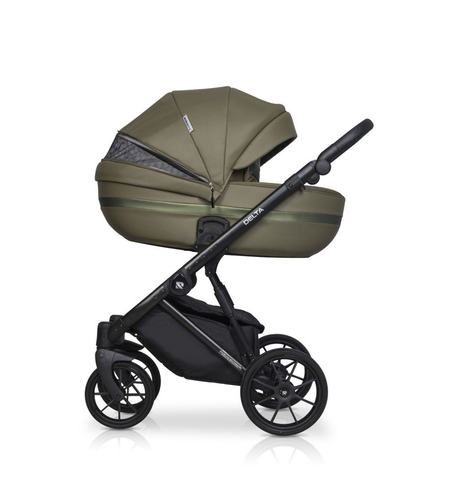 Universalus vežimėlis Riko Basic Delta Ecco 2in1, 13 Olive