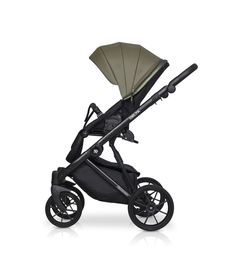 Universalus vežimėlis Riko Basic Delta Ecco 2in1, 13 Olive