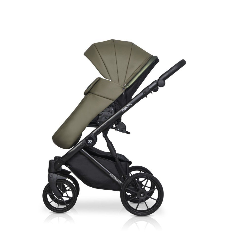 Universalus vežimėlis Riko Basic Delta Ecco 2in1, 13 Olive