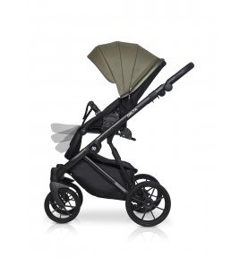 Universalus vežimėlis Riko Basic Delta Ecco 2in1, 13 Olive