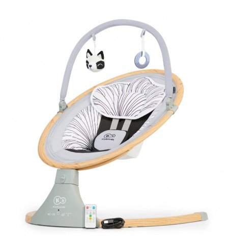 Gultukas-sūpynės Kinderkraft Lumi Wooden