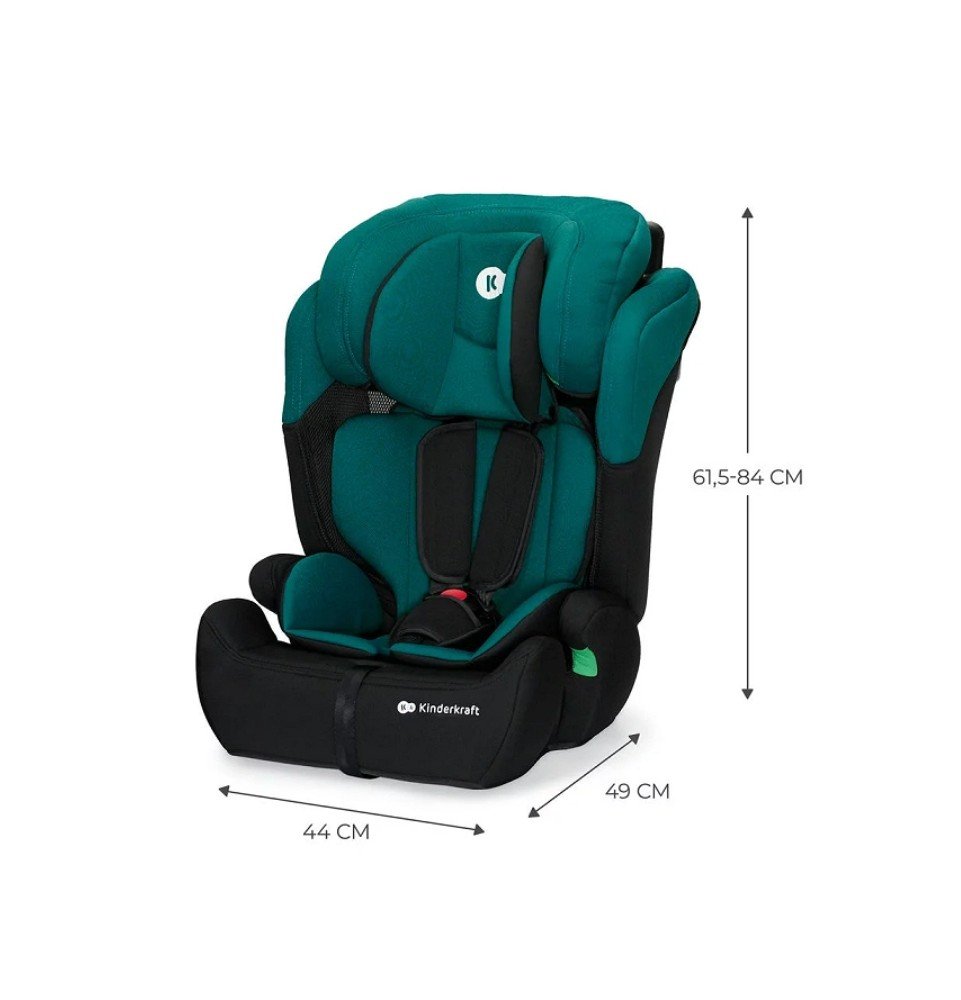 Automobilinė kėdutė Kinderkraft Comfort Up i-Size, 9-36 kg, Green