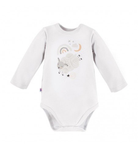 Smėlinukas ilgomis rankovėmis Mellow White 86cm, 727374