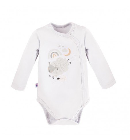 Smėlinukas ilgomis rankovėmis Mellow White 68cm, 728265